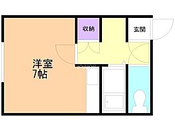 間取図画像 ワンルーム