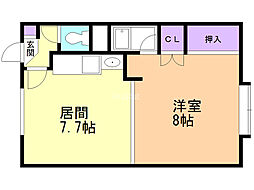 コーポラスササキ3 1階