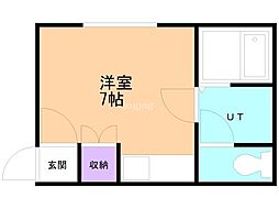 間取図画像 ワンルーム