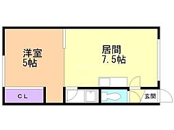 もみじハイツ 1階