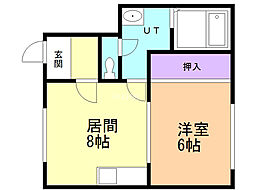 花月コーポ 2階