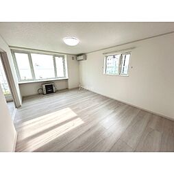 とん田西町拓北貸家Ｂ棟 1階3LDKのリビング/ダイニング