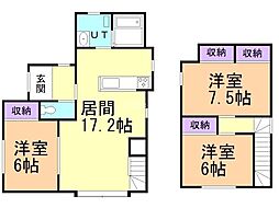 とん田西町拓北貸家Ｃ棟