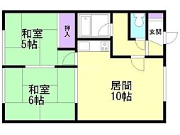 松尾マンション2号棟 1階