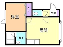 コーポアカシヤ 1階