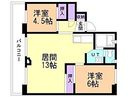 ビレッジハウス双葉2号棟 4階