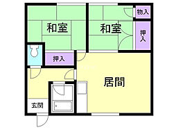 オホーツクハイツ 2階