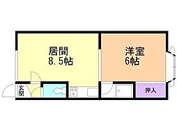 ハイツサニーヒルIII 2階/-