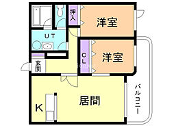 レジデンス宮田2 3階