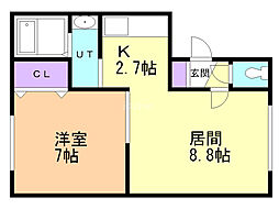 リバティとん田 1階/102