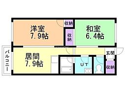 ハイツシャレード 1階