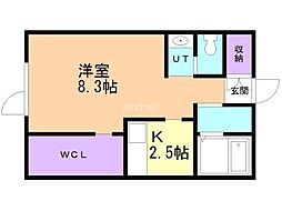 リトルフォレスト 2階/-