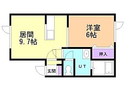 スーパーハイム朝日 2階