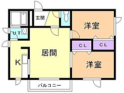 モダンラピュタ 1階/A11