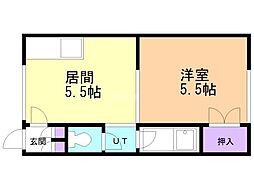 コーポＹＯＵ 1階/-