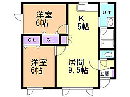 ファミールとん田西Ｇ 1階