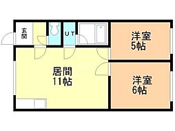 イースタンホームズ 2階/202