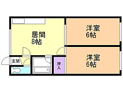 蘭ハイツ 2階