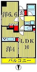 JR総武本線 錦糸町駅 徒歩7分の賃貸マンション 3階1SLDKの間取り