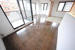 JR総武本線 新小岩駅 徒歩23分の賃貸マンション 5階2LDKのリビング/ダイニング