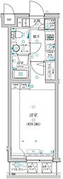 ARTESSIMOALLES 1Kの間取図画像