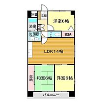 ウィンベル勝山2 501 ｜ 山口県下関市秋根西町1丁目1-30（賃貸マンション3LDK・5階・69.17㎡） その2