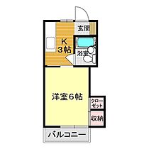 パルシオン 202 ｜ 山口県下関市豊浦町豊洋台2丁目1095-9(10-16)（賃貸アパート1K・2階・20.28㎡） その2