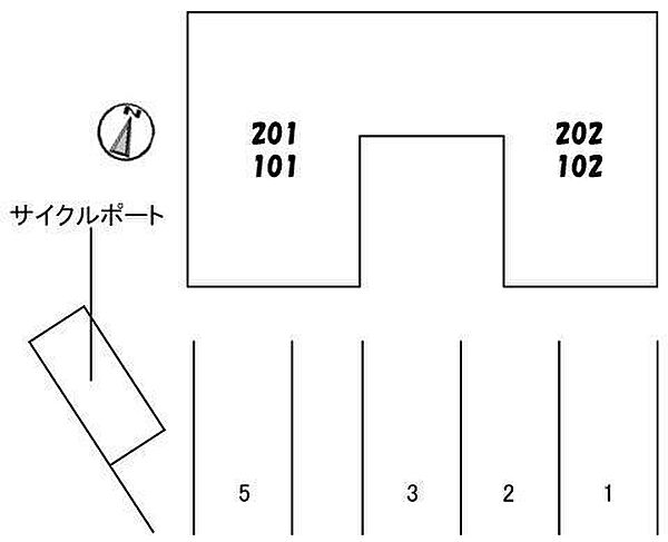 山口県下関市長府侍町1丁目(賃貸アパート3DK・2階・50.90㎡)の写真 その15