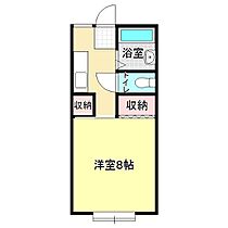 スカイコーポワイケイ 306 ｜ 山口県下関市生野町2丁目31-9（賃貸アパート1K・3階・23.18㎡） その2