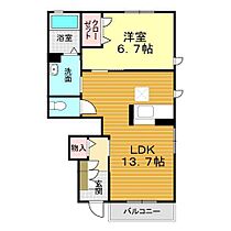 山口県下関市長府川端2丁目2-37（賃貸アパート1LDK・1階・47.96㎡） その2