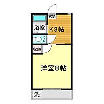 グリッター新垢田 105 ｜ 山口県下関市新垢田東町2丁目3番12号（賃貸アパート1K・1階・22.40㎡） その2