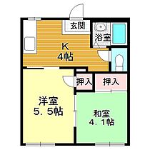 山口県下関市豊浦町大字黒井2258-4（賃貸アパート2K・2階・30.48㎡） その2