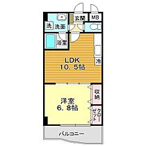 山口県下関市上新地町3丁目4-26（賃貸マンション1LDK・3階・40.05㎡） その2