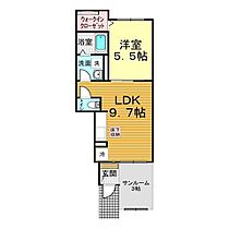 山口県下関市彦島西山町4丁目1-23（賃貸アパート1LDK・1階・40.10㎡） その2