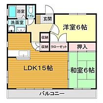 アメニティヒルズ 101 ｜ 山口県下関市南大坪町4番22号（賃貸マンション2LDK・4階・62.79㎡） その2