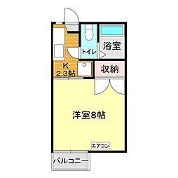 間取図画像 1K