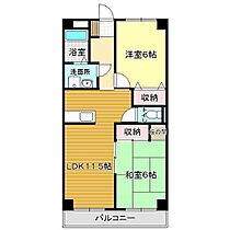 ウェルコート21 202 ｜ 山口県下関市秋根西町2丁目2-21（賃貸マンション2LDK・2階・54.72㎡） その2