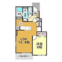 山口県下関市豊浦町大字川棚1481番地6（賃貸アパート1LDK・1階・45.89㎡） その2