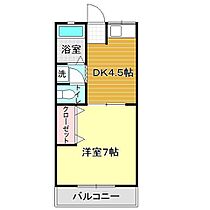 キャッスル高砂 102 ｜ 山口県下関市豊浦町大字川棚1474-57（賃貸アパート1K・1階・29.16㎡） その2