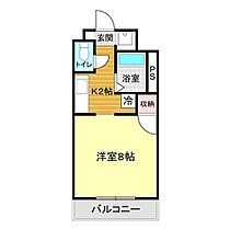 セントパークハイツ 211 ｜ 山口県下関市武久町1丁目24-18（賃貸アパート1K・2階・23.14㎡） その2