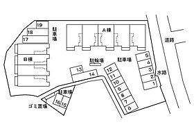 山口県下関市長府松小田中町6番61号（賃貸アパート1LDK・2階・42.37㎡） その16