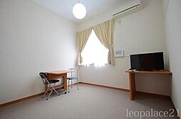 レオパレスヒルズ稗田 202 2階1Kのリビング/ダイニング