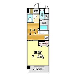 間取図画像 1DK