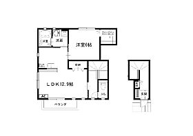 サニーコート吉岡  ｜ 香川県観音寺市吉岡町（賃貸アパート1LDK・2階・51.63㎡） その2