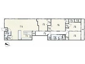 藤田ビル3階  ｜ 香川県観音寺市栄町1丁目（賃貸アパート4LDK・3階・165.69㎡） その2