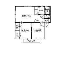 丸山ハイツ1号地  ｜ 香川県観音寺市流岡町（賃貸アパート2LDK・1階・52.66㎡） その2