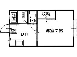 間取図画像 1DK