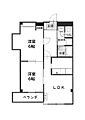森の木ハイツ3階5.2万円
