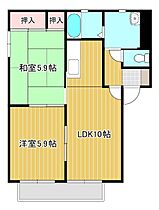 グランシードB  ｜ 京都府福知山市東羽合町（賃貸アパート2LDK・2階・49.25㎡） その2