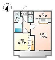 レインボーヒル  ｜ 京都府福知山市桔梗が丘３丁目（賃貸アパート1LDK・2階・44.55㎡） その2